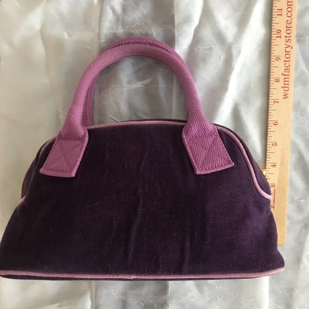 Victoria's Secret Purple and Gold Heart Bag-Vintage‎